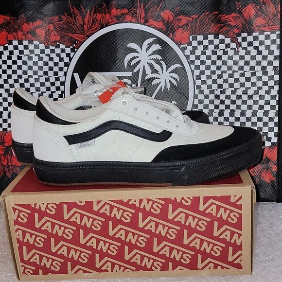 New Vans Gilbert Crockett 2 Pro Pop Cush Pearl & Black Size M 6.5 W 8 - Picture 3 of 12